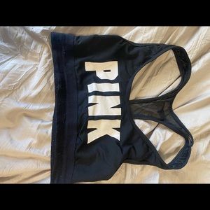 Small black pink bra